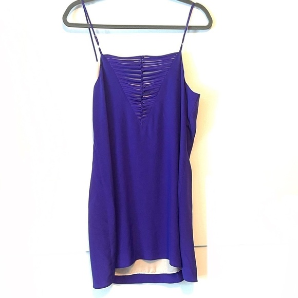 NWT Lavender Brown spaghetti mini Dress, purple